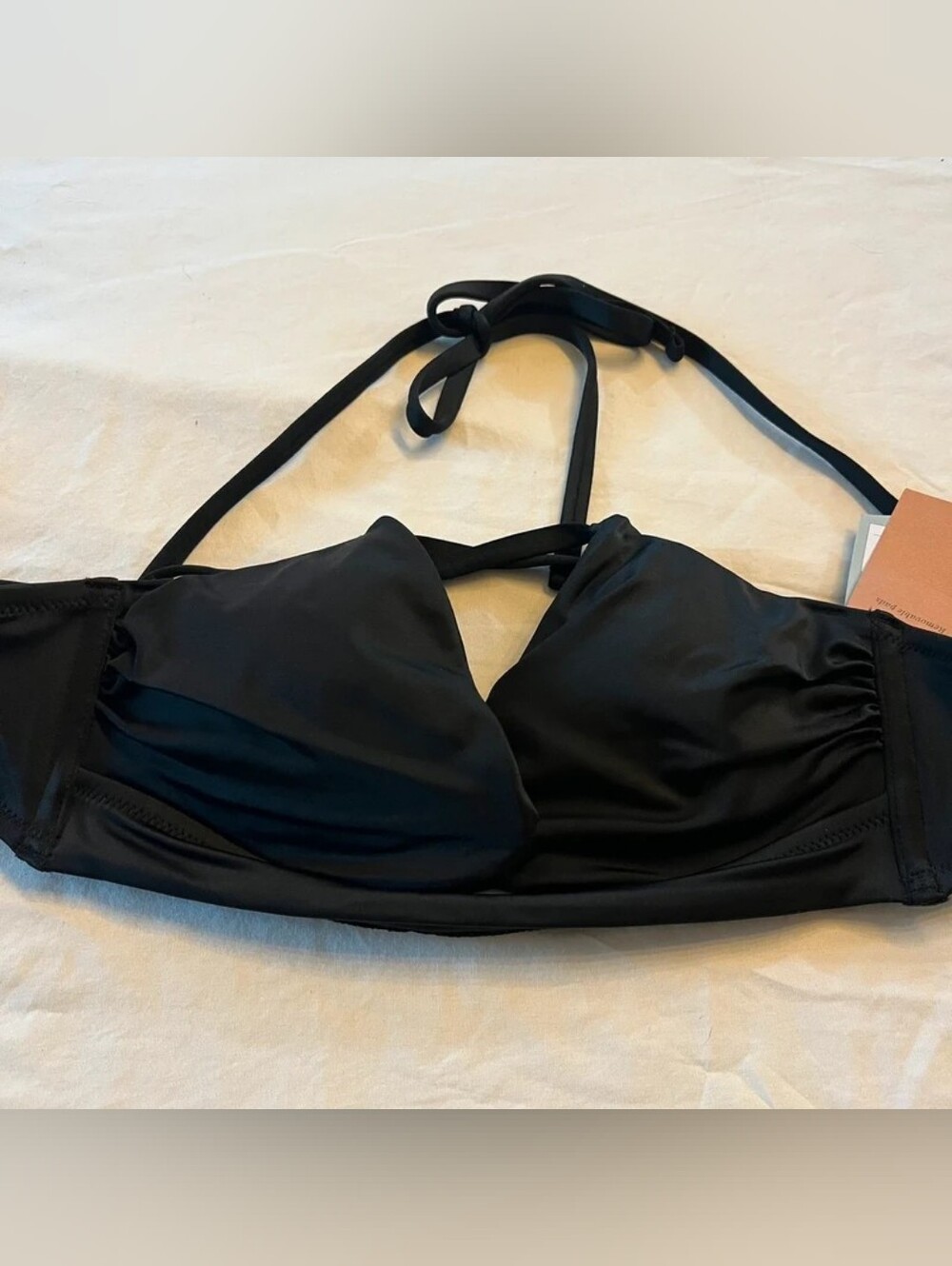 Shade & Shore Chocolate Brown Halter Bikini